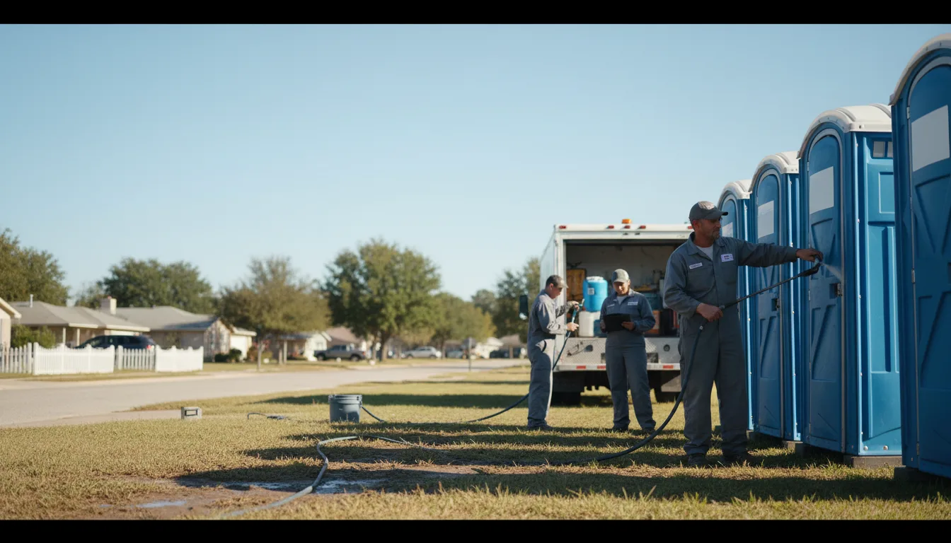 Long-Term Portable Toilet Rental in Rocky Mount, NC near me